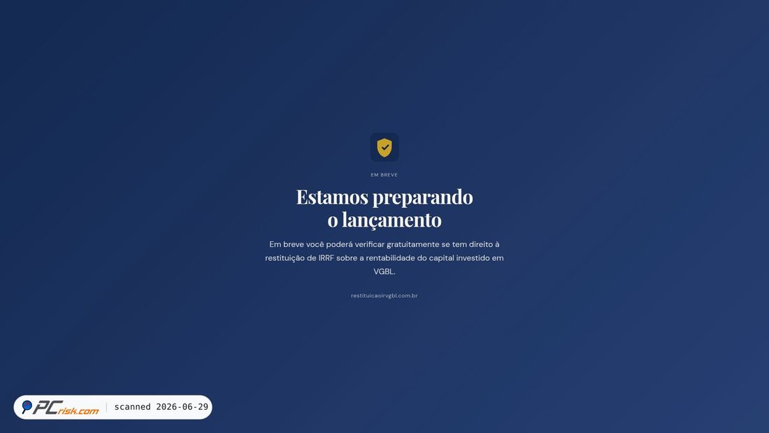 Screenshot of restituicaoirvgbl.com.br