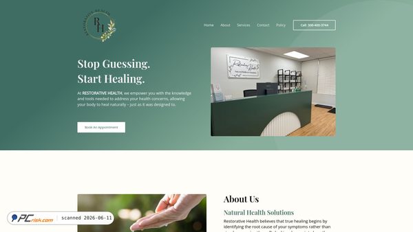 restorative-health.ca screenshot