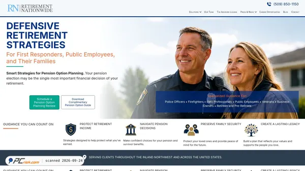 retirementnationwide.com Screenshot