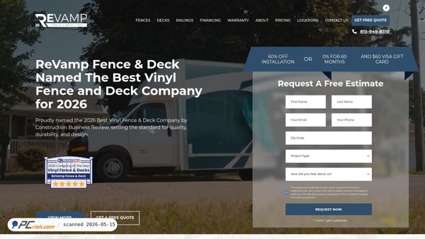 revampfence.com screenshot