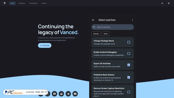 revanced.app screenshot