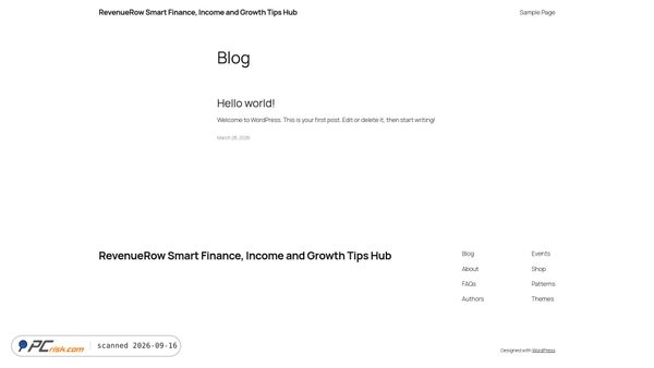 revenuerow.com screenshot