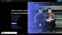reverbnation.com screenshot