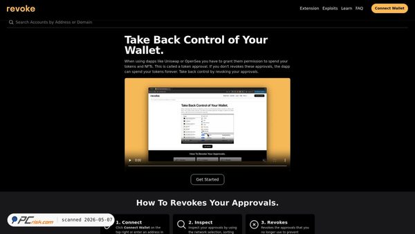 revokescash.app screenshot