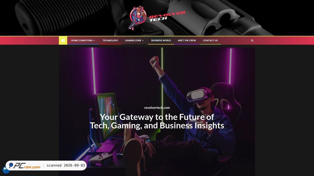 Screenshot von revolvertech.com