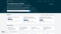 rfc-editor.org screenshot