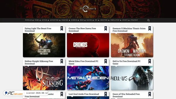 rgmechanics.com screenshot