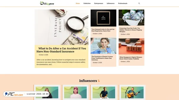 Captura de richlifegrow.com