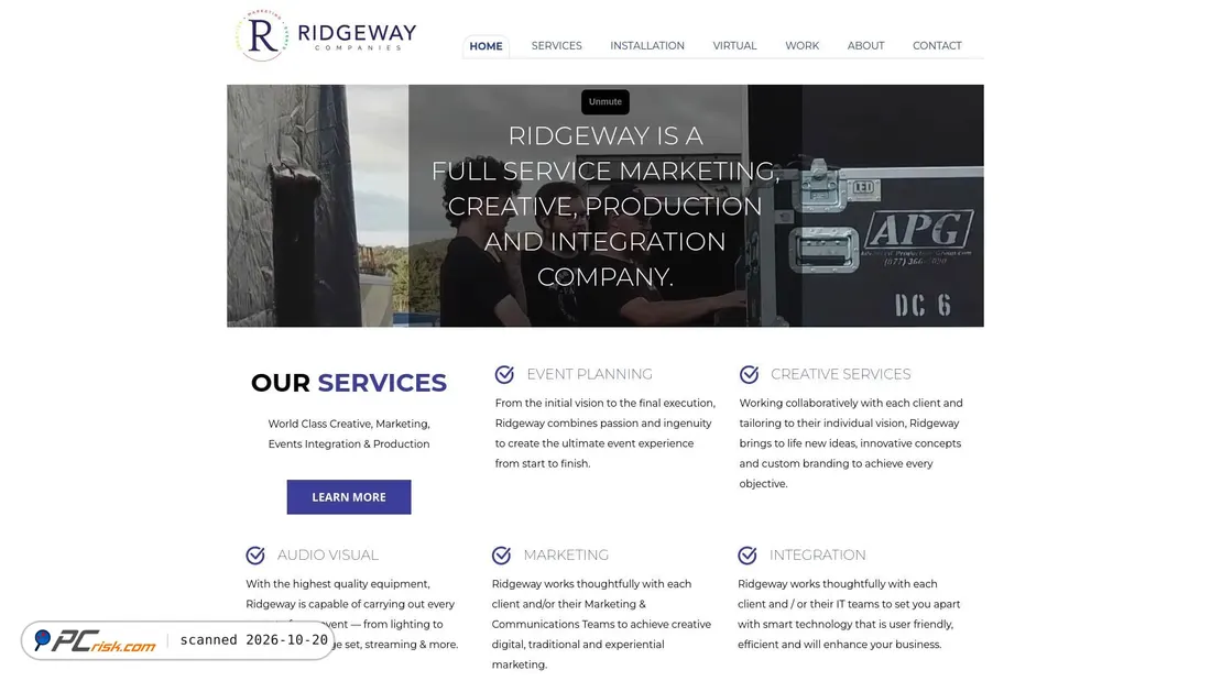 Screenshot of ridgeway-companies.com
