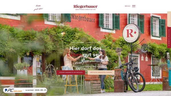 riegerbauer.at Screenshot