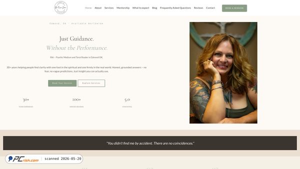 riki-tarotandintuition.com screenshot
