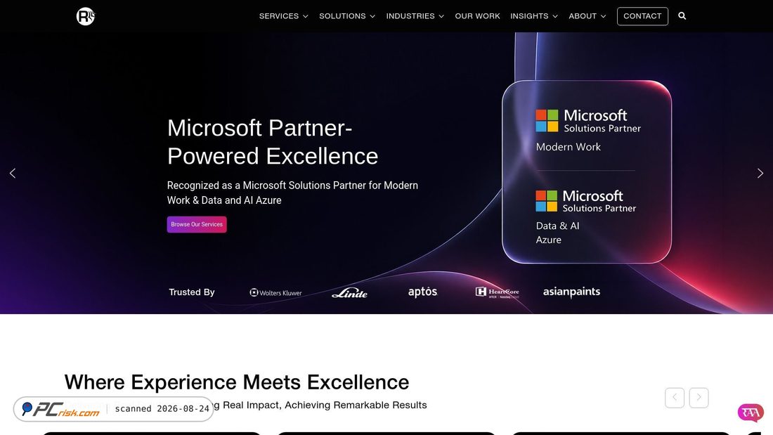 Screenshot of rishabhsoft.com