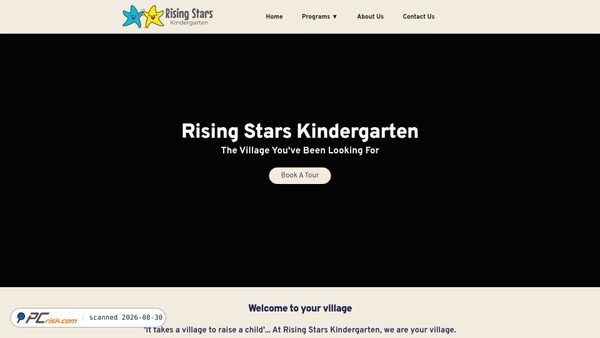 risingstarskindergarten.com.au Screenshot