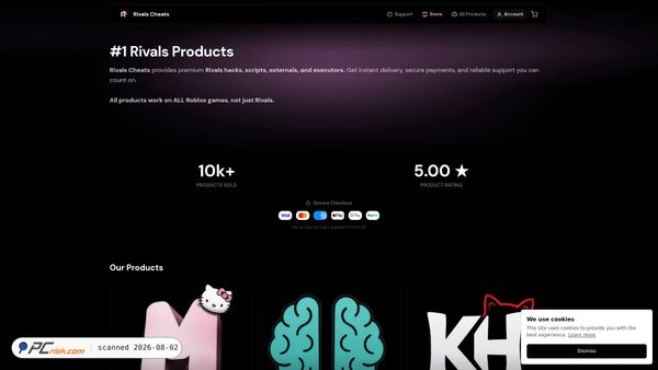 rivalscheats.shop screenshot