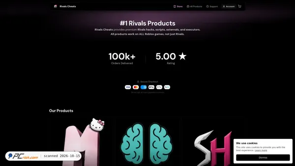 rivalscheats.shop screenshot