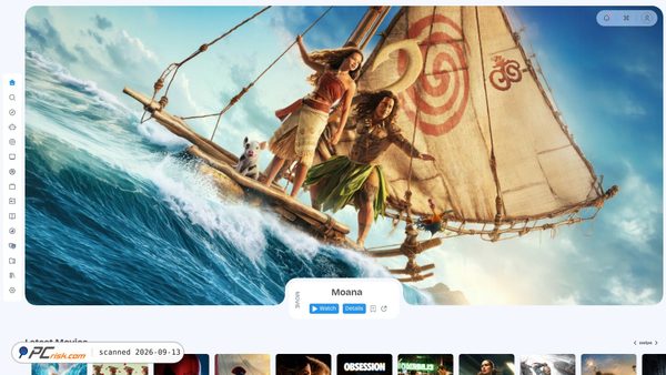 Screenshot di rivestream.app