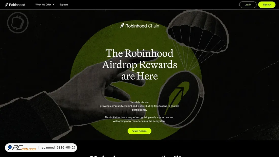 Screenshot von robinhood-reward.vercel.app