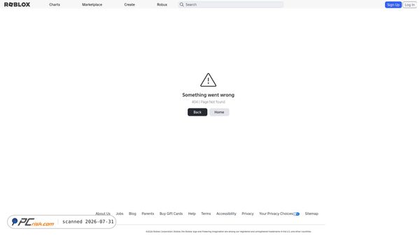 Screenshot di roblox.com.gr
