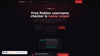 robloxsniper.com screenshot