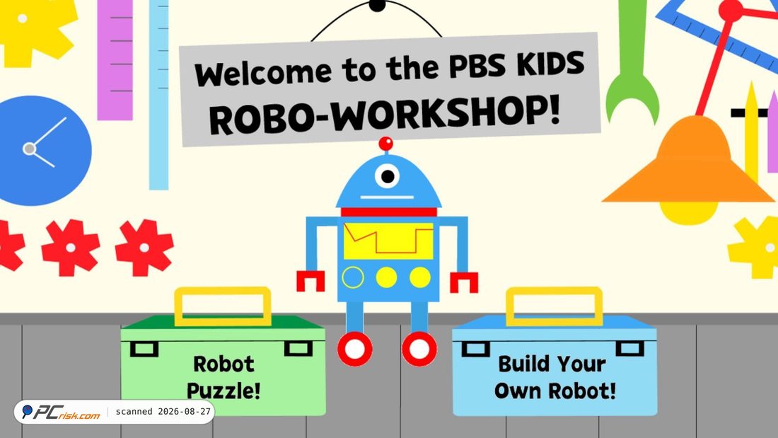 Screenshot von roboworkshop.playground.pbskids.org