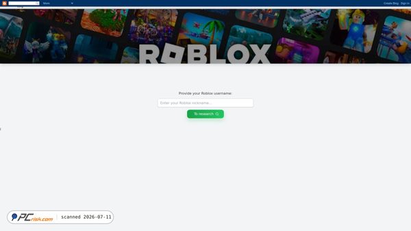 robux2026-claim-here.blogspot.com screenshot