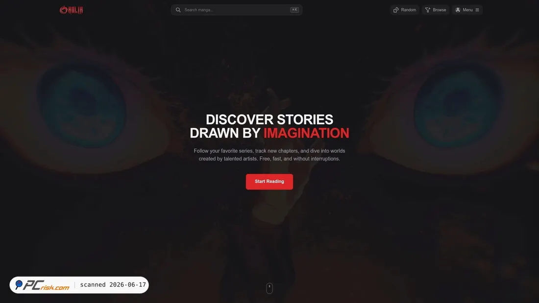Screenshot of roliascan.com