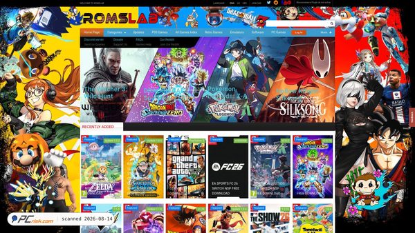 romslab.com screenshot