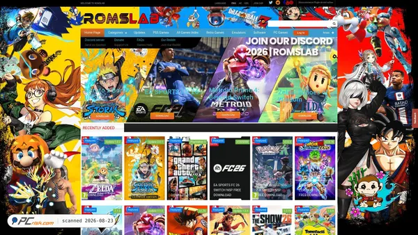 romslab.com screenshot