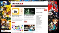 Captura de ecrã de romslab.me