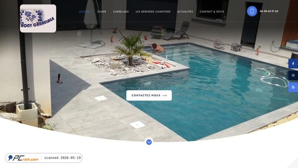 rony-chape.fr screenshot
