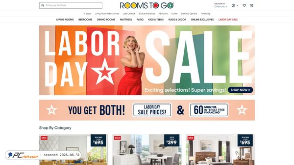 Screenshot di roomstogo.com