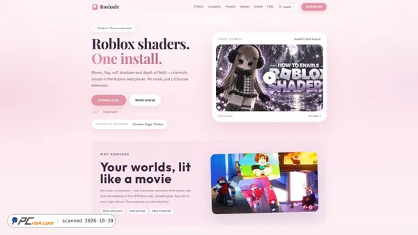 roshade.to Screenshot