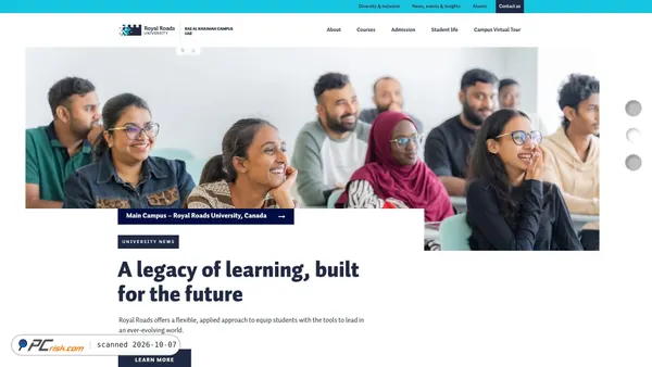 royalroads.ae screenshot