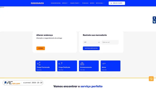 Screenshot di rte-rodonaves.xyz