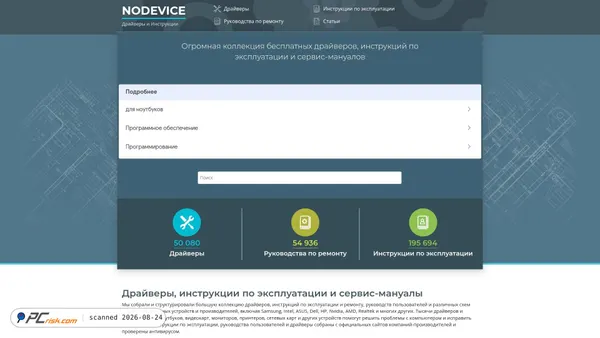 ru.nodevice.com screenshot