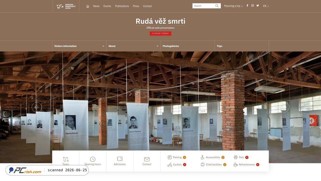 Screenshot of ruda-vez.cz