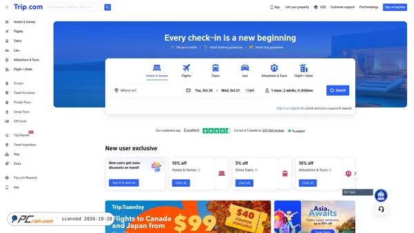 Captura de ecrã de ruenux.com