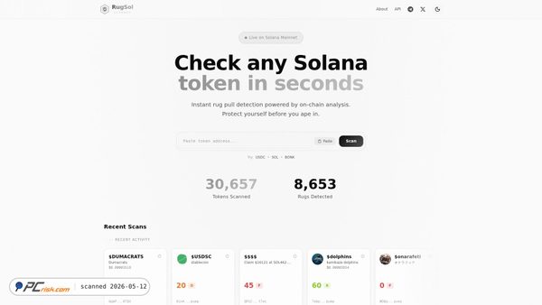 rugsol.live screenshot