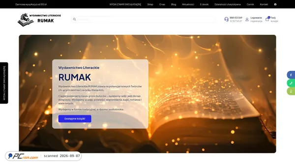 Screenshot di rumak.com.pl
