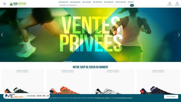 runaventure.fr screenshot