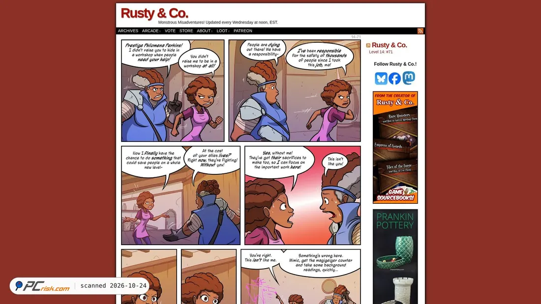 Capture d’écran de rustyandco.com