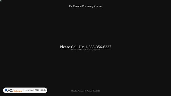 rxcanadapharmacyonline.com screenshot