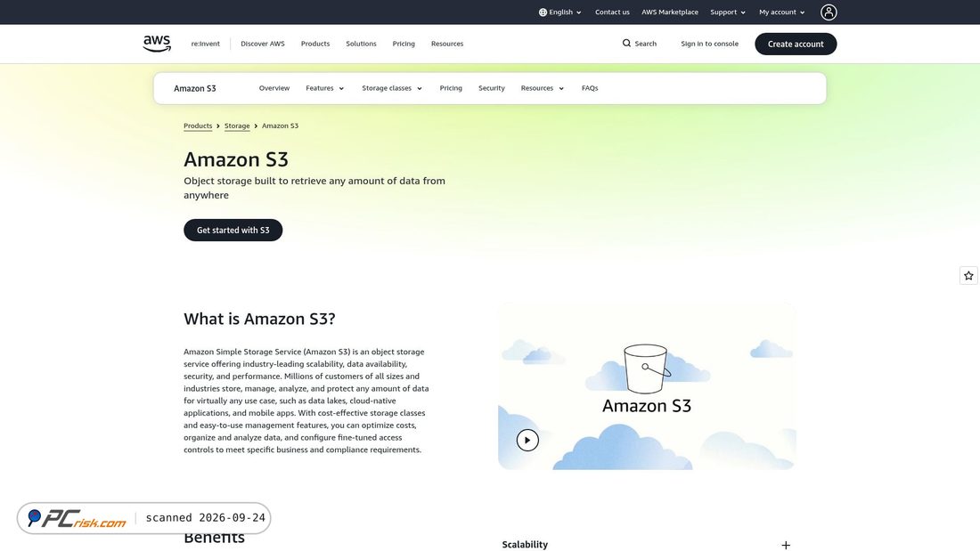 Captura de ecrã de s3.amazonaws.com