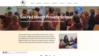 Zrzut ekranu sacredheartprivateschool.com