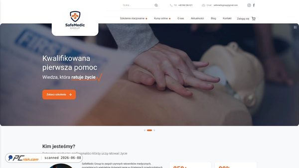safemedicgroup.pl screenshot