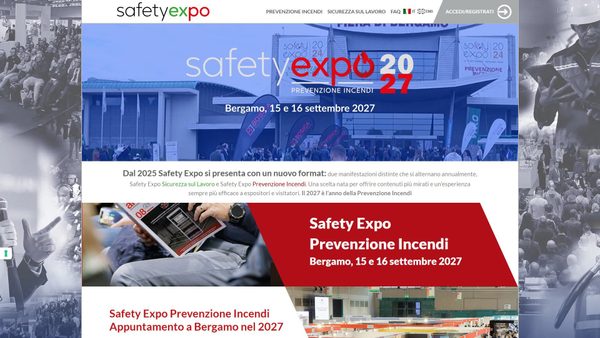 safetyexpo.it screenshot