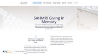 sahmri-in-memoriam.raiselysite.com screenshot