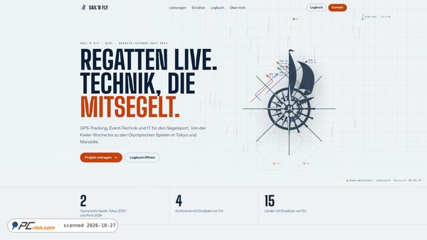 sailnfly.de screenshot