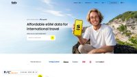 Captura de ecrã de saily.com