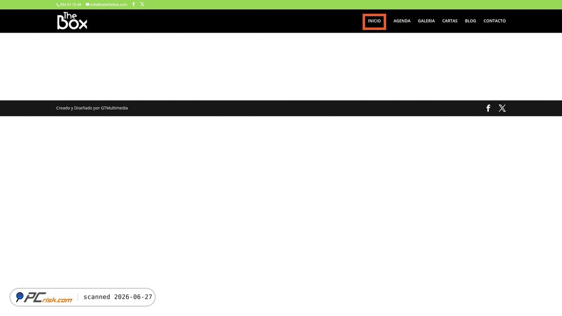 Screenshot of salathebox.com